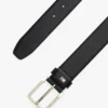 Square-Buckle Pebbled Leather Belt Square-Buckle Pebbled Leather Belt