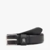 Square Buckle Slim Leather Belt Square Buckle Slim Leather Belt