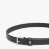 Square Buckle Slim Leather Belt Square Buckle Slim Leather Belt
