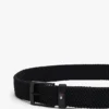 Square Buckle Woven Elastic Belt