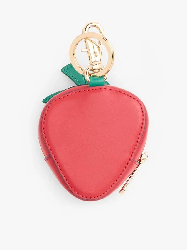Strawberry Coin Purse Bag Charm Strawberry Coin Purse Bag Charm
