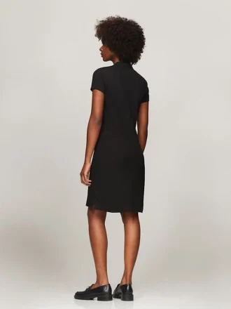 Stretch Cotton Slim Fit Polo Dress