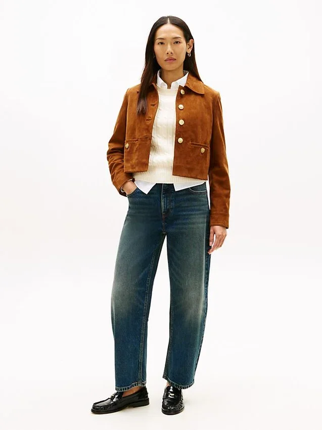 Stretch High-Rise Barrel Jean Stretch High-Rise Barrel Jean