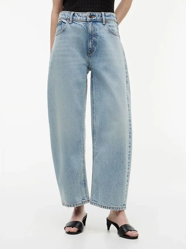 Stretch High-Rise Barrel Jean Stretch High-Rise Barrel Jean