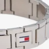 Stripe Accent Flat-Link Bracelet