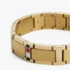 Stripe Accent Flat-Link Bracelet Stripe Accent Flat-Link Bracelet