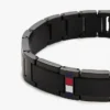 Stripe Accent Flat-Link Bracelet Stripe Accent Flat-Link Bracelet