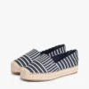 Stripe Canvas Platform Espadrille Stripe Canvas Platform Espadrille
