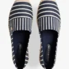 Stripe Canvas Platform Espadrille Stripe Canvas Platform Espadrille