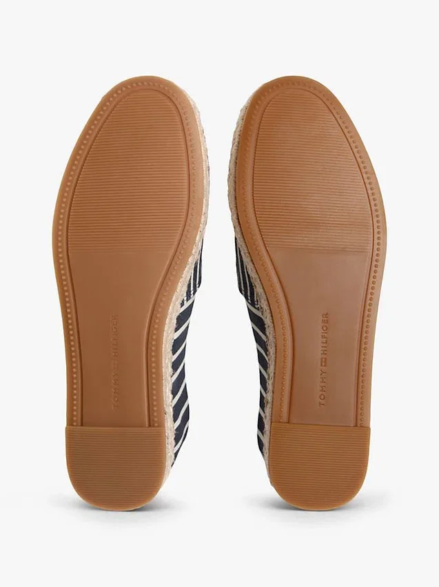 Stripe Canvas Platform Espadrille Stripe Canvas Platform Espadrille