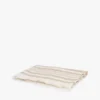 Stripe Cotton-Linen Blend Scarf Stripe Cotton-Linen Blend Scarf