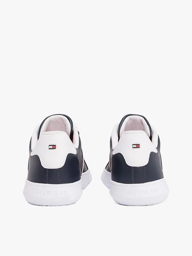 Stripe Leather Cupsole Sneaker Stripe Leather Cupsole Sneaker