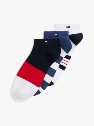 Stripe Mix Sport Ankle Sock 3-Pack