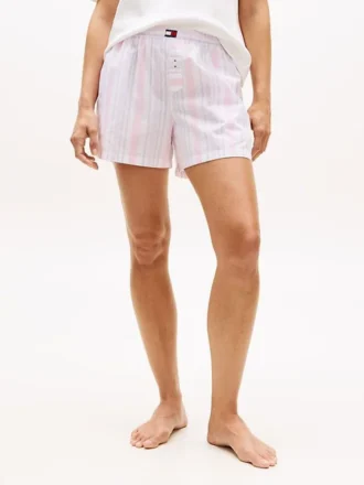 Stripe Poplin Sleep Short