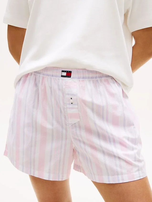 Stripe Poplin Sleep Short Stripe Poplin Sleep Short
