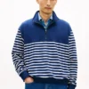 Stripe Quarter-Zip Sweatshirt