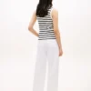 Stripe Rib-Knit Tank Top Stripe Rib-Knit Tank Top