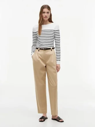Striped Boatneck Sweater