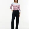 Striped Boatneck Sweater Striped Boatneck Sweater