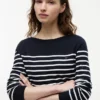 Striped Boatneck Sweater Striped Boatneck Sweater