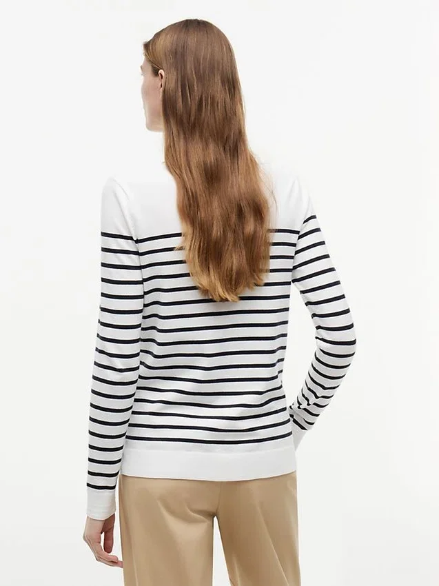 Striped Boatneck Sweater Striped Boatneck Sweater
