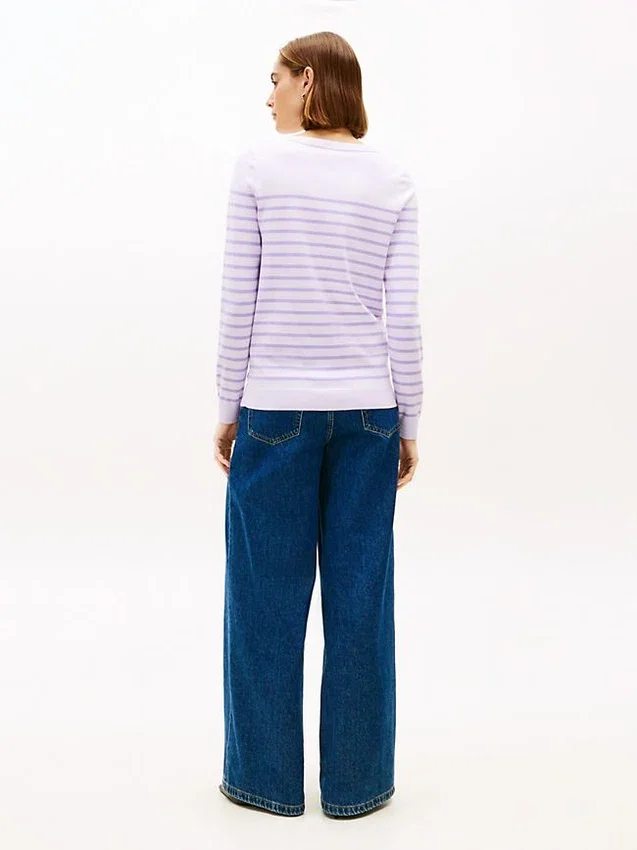 Striped Boatneck Sweater Striped Boatneck Sweater