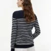 Striped Boatneck Sweater Striped Boatneck Sweater