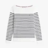 Striped Boatneck Sweater Striped Boatneck Sweater