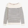Striped Boatneck Sweater Striped Boatneck Sweater
