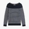 Striped Boatneck Sweater Striped Boatneck Sweater