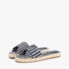 Striped Canvas Espadrille Sandal Striped Canvas Espadrille Sandal