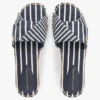 Striped Canvas Espadrille Sandal Striped Canvas Espadrille Sandal
