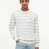 Striped Classic Crewneck Sweater