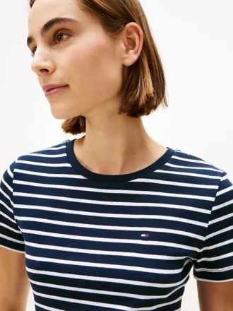 Striped Crewneck Favorite T-Shirt