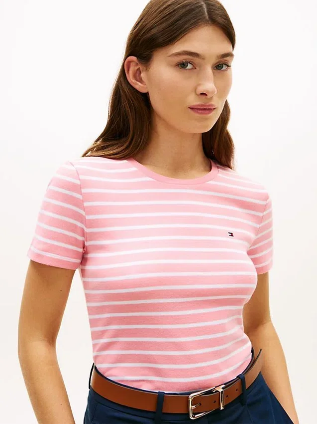 Striped Crewneck Favorite T-Shirt Striped Crewneck Favorite T-Shirt