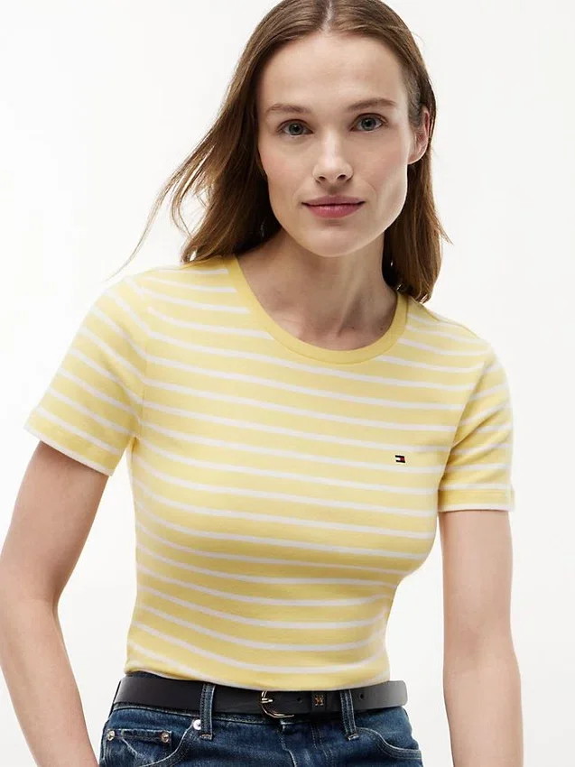 Striped Crewneck Favorite T-Shirt Striped Crewneck Favorite T-Shirt