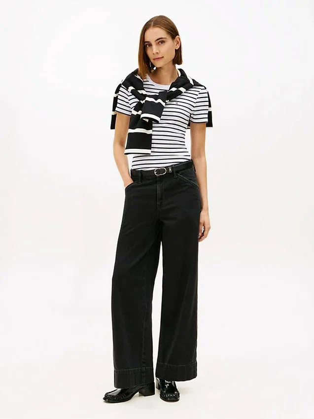 Striped Crewneck Favorite T-Shirt Striped Crewneck Favorite T-Shirt