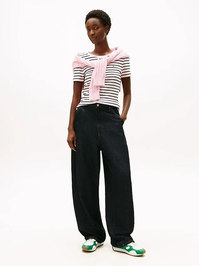 Striped Crewneck Favorite T-Shirt Striped Crewneck Favorite T-Shirt