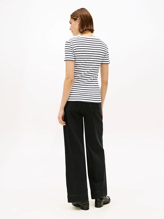 Striped Crewneck Favorite T-Shirt Striped Crewneck Favorite T-Shirt