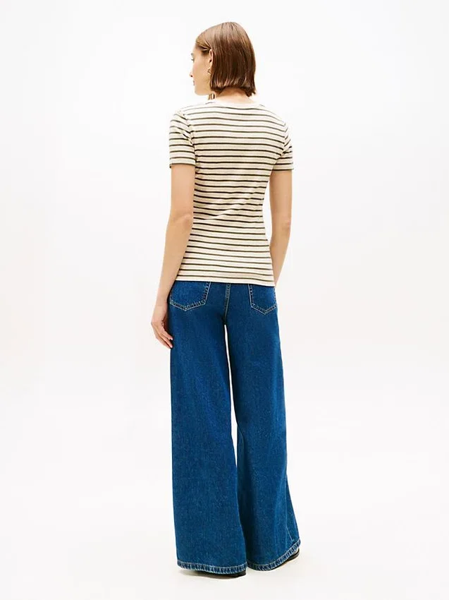 Striped Crewneck Favorite T-Shirt Striped Crewneck Favorite T-Shirt