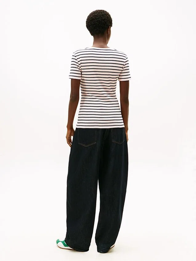 Striped Crewneck Favorite T-Shirt Striped Crewneck Favorite T-Shirt