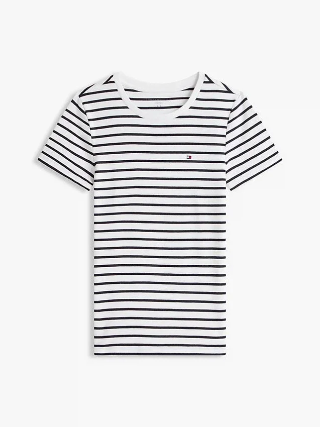 Striped Crewneck Favorite T-Shirt Striped Crewneck Favorite T-Shirt