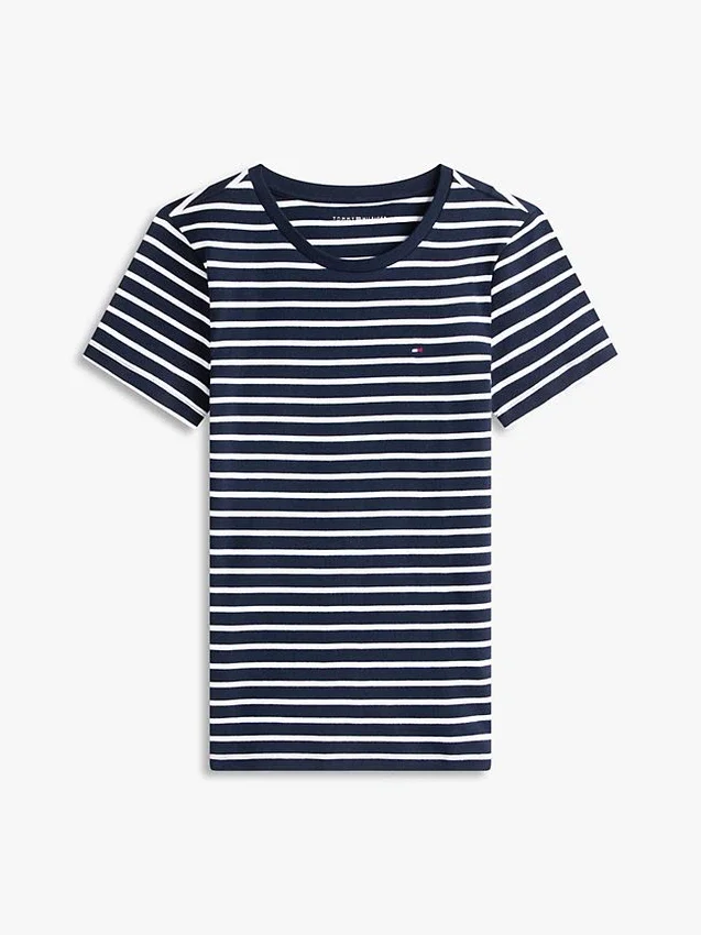 Striped Crewneck Favorite T-Shirt Striped Crewneck Favorite T-Shirt