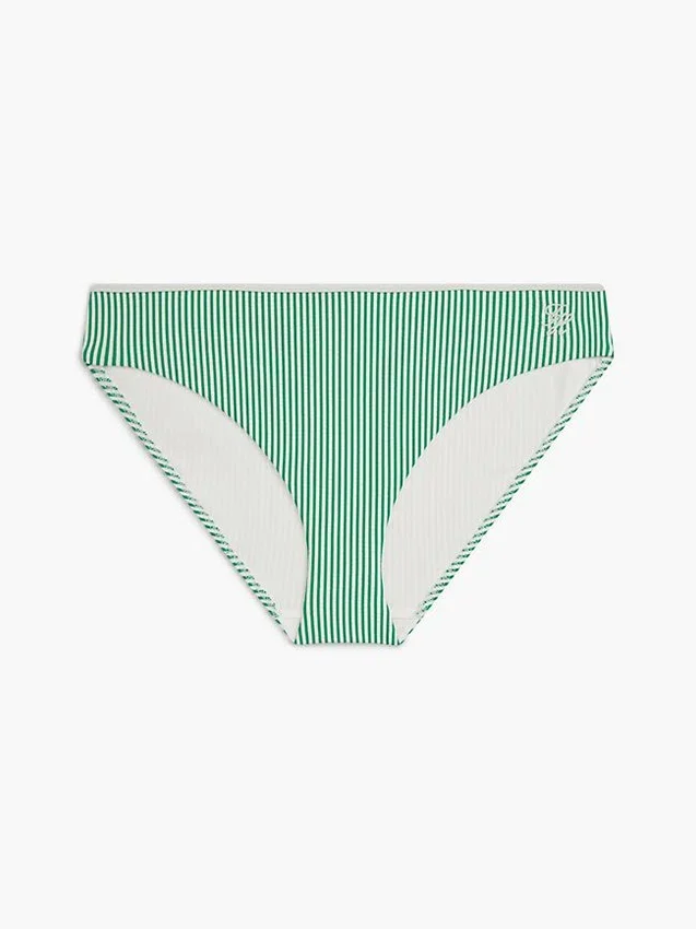Striped Seersucker Bikini Bottom Striped Seersucker Bikini Bottom