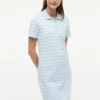 Striped Stretch Pique Polo Dress Striped Stretch Pique Polo Dress