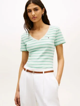 Striped V-Neck Favorite T-Shirt