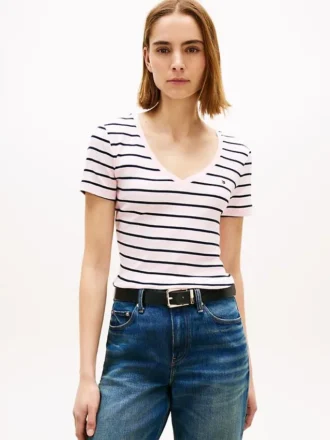 Striped V-Neck Favorite T-Shirt