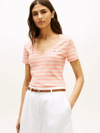 Striped V-Neck Favorite T-Shirt