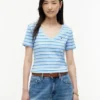 Striped V-Neck Favorite T-Shirt Striped V-Neck Favorite T-Shirt