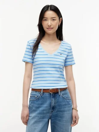 Striped V-Neck Favorite T-Shirt